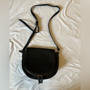 Sole society black cross body bag